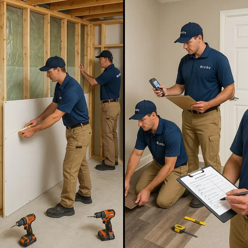 Repairs and Reconstruction process in Mount Carmel, OH